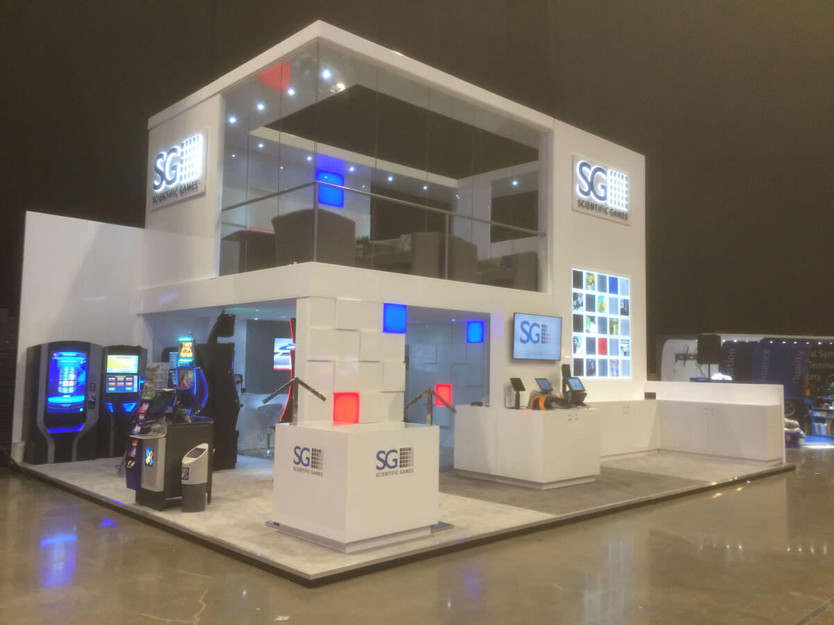 SG Gaming Exhibition Stands by Standfast Displays